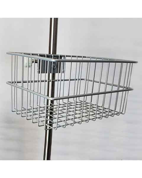 Mid Central Medical MCM217-L Wire Basket for IV Pole