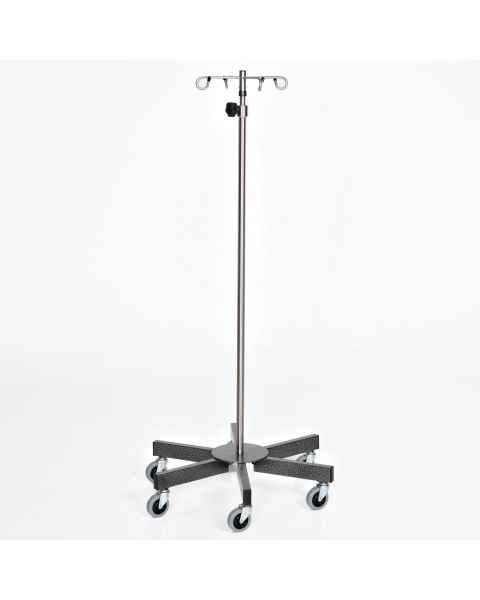 Stainless Steel 6-Leg IV Pole with 4-Hook Model MCM238