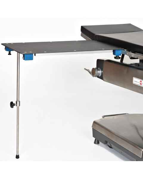 Rectangular Phenolic Arm & Hand Surgery Table with Single Post Leg 