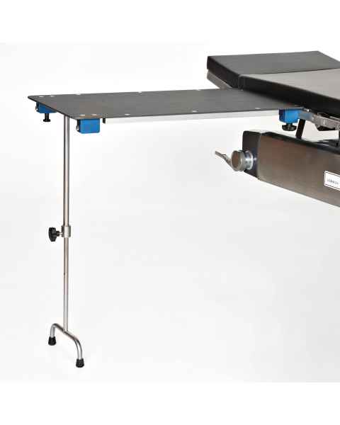 MidCentral Medical MCM311 Rectangular Phenolic Arm and Hand Surgery Table with Double Tee Foot