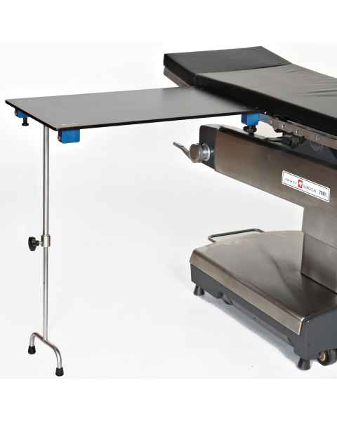 Rectangular Carbon Fiber Arm & Hand Surgery Table with Tee Foot