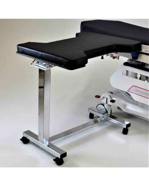 Mid Central Mdical MCM320-MBCL Mobile Base Hourglass Arm & Hand Surgery Table with Clamps