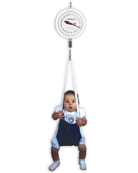 Dial Baby Scale with Hanging Sling Seat 25 kg Capacity