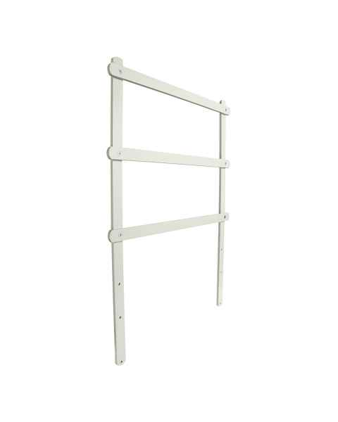 Harloff MINI24-RBR3 Raised Back Rail System with Three 24