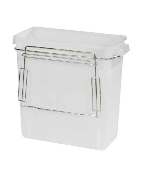 Harloff MR-3GWASTE 3 Gallon Plastic Waste Container without Cover for MR-Conditional Cart.