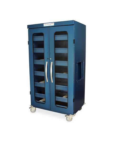 Harloff MS-IOL1470 IntraOcular Lens Storage Cart with Key Lock, 1470 Capacity