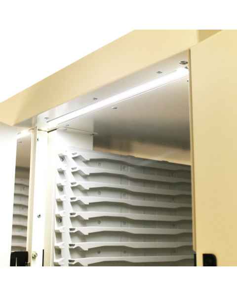 Harloff MS-LED1COL Factory Installed LED Light Kit for MedStor Max Single Column Medical Storage Cabinet