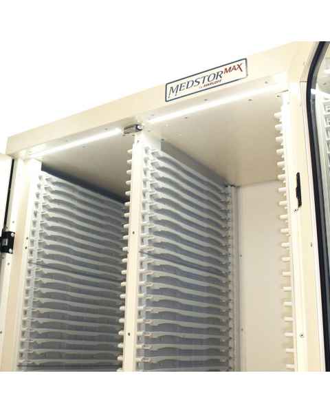 Harloff MS-LED2COL Factory Installed LED Light Kit for MedStor Max Double Column Medical Storage Cabinet