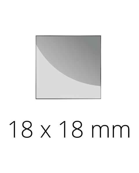 LW Scientific MSS-C100-1818 Microscope Cover Glass - 18 mm x 18 mm (Pack of 100)