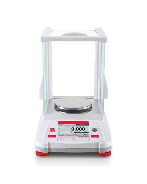 OHAUS Adventurer™ Precision Balance with Draftshield - Front View