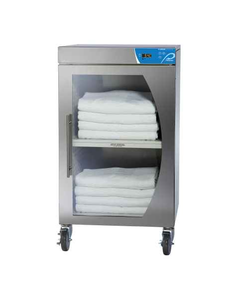 Pedigo P-2022 Blanket Warming Cabinet - 3.5 Cubic Feet Compartment - Window Glass Door