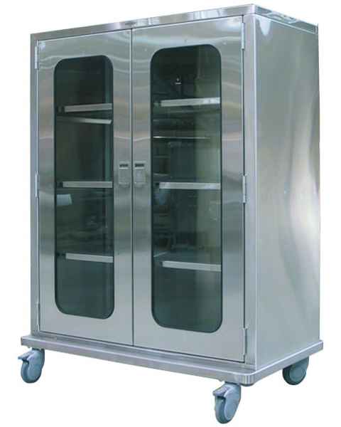 Pedigo Flat Top Operating Room Cabinet With Casters