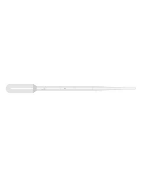 5mL Transfer Pipette - Blood Bank, Graduated to 2mL, 155mm Length
