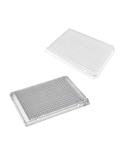 MTC P9384 Bio PureAmp™ 384-Well x 30 µL PCR Plates, Full Skirt - Clear and White