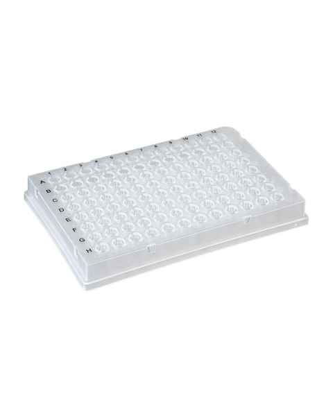 Globe Scientific PCR-FS-02 0.2 mL 96-Well Low Profile PCR Plate, Full Skirt - Clear