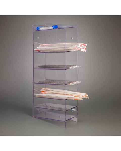 Poltex PGSERPIP6 Serological Pipette Holder, 6 Pocket - Without Bracket, Countertop (Pipettes are Not Included)
