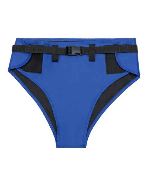 Phillips Safety Gonad/Ovarian Diaper, Royal Blue - Front