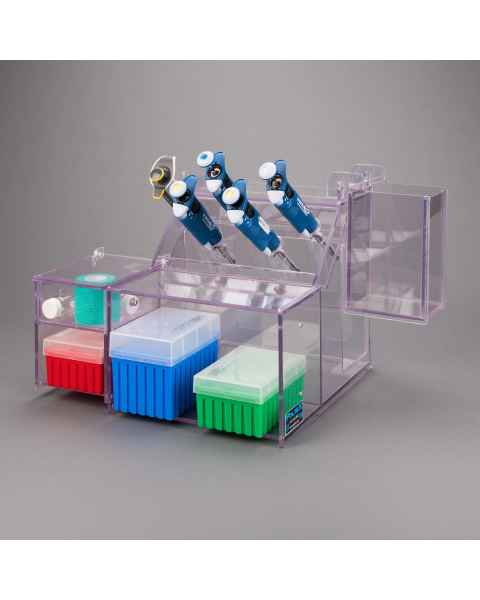 Poltex PIPSTATPG PETG Pipetting Station (Pipettes and Supplies are Not Included)