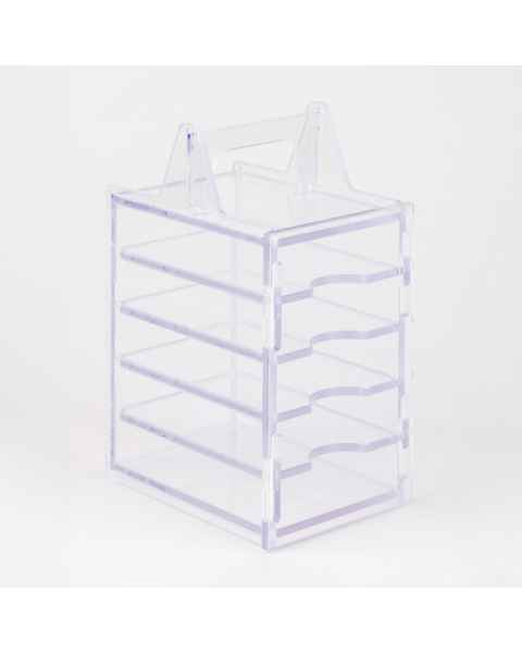Poltex PLATRCK5 Microtiter Plate Carrying Caddy, 5 Slot