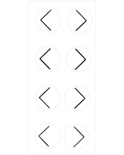 Suremark PortalMark Corner Sheet Labels