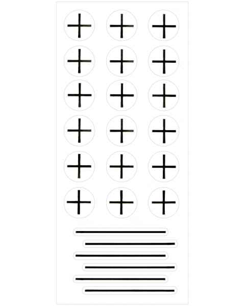 Suremark PortalMark Isocenter/Field Line Sheet Labels