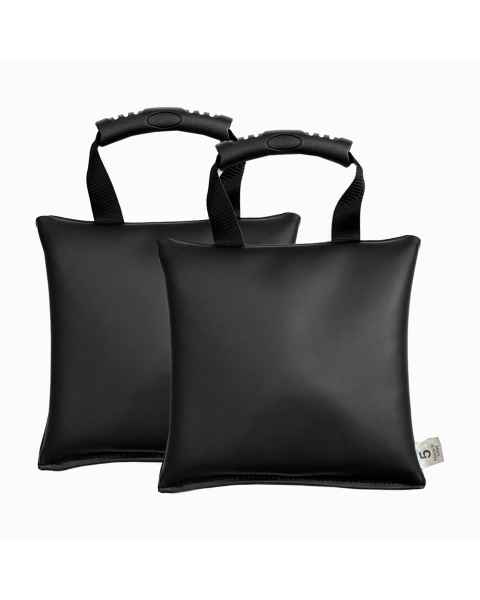 Phillips Safety PPS/RBG-9X9-05-BK-SET Cervical Patient Positioning Sandbag Set - 9" H x 9" L
