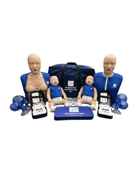 Prestan Professional Instructor Kit with CPR Feedback, 4-Pack, Medium Skin Tone
