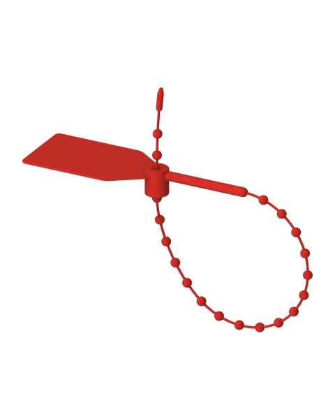 Pegasus PSSEAL-R Red Breakable Seal for Poly Emergency Carts
