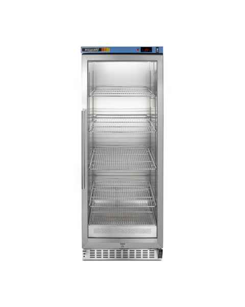 Accucold PTHC125G Blanket Warmer with Stainless Steel Exterior, 4 Chrome Shelf, Right Handle Door - 10.57 Cubic Feet