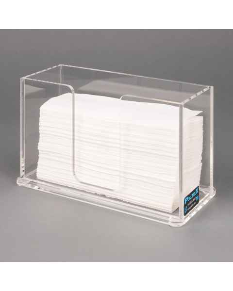 Poltex PTOWLAC-CT Open Top Paper Towel Dispenser, Acrylic (Paper Towels are Not Included)