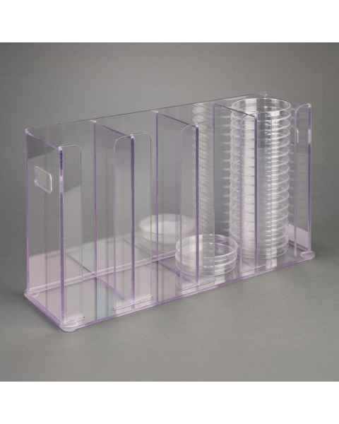 Poltex PTR4 Petri Dish Dispenser, 4 Slot (Petri Dishes are Not Included)