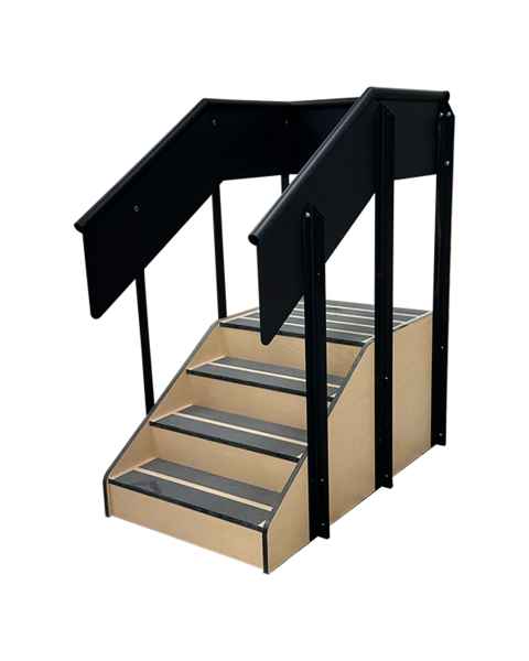 Pivotal Health Solutions PTST-002-ALHR-ADA Straight Rehabilitation Staircase, ADA Compliant