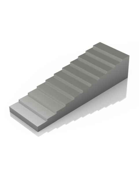 RSD QA-FDR100 Fluoro/Digital Radiography Aluminum Step Wedge - 11-Step Wedge
