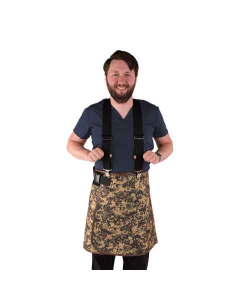 Phillips Safety RA-USUSP Universal Apron Suspenders for Lead Apron Skirts - Front (Lead Apron Skirt is Sold Separately)