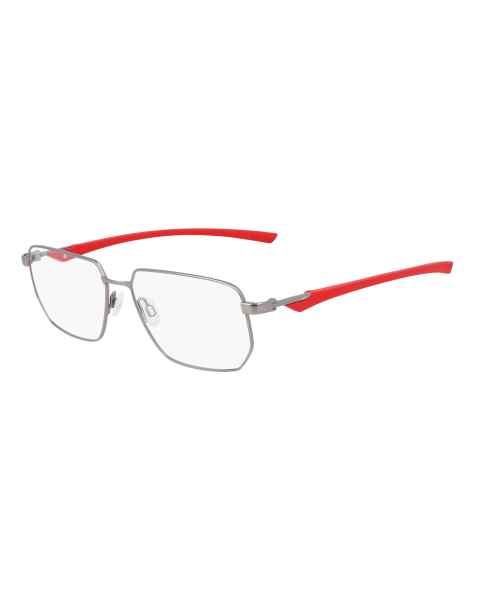 Phillips Safety Nike 4317 Radiation Glasses, Frame Size 55-14-145 - Satin Gunmetal/University Red 076-55