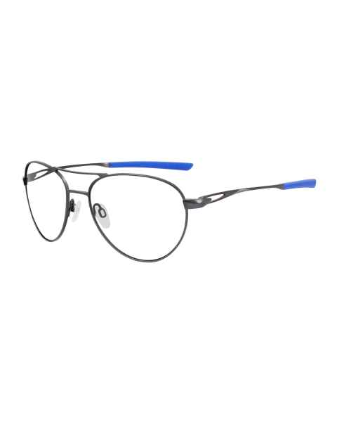 Phillips Safety Nike Ace Driver I Radiation Glasses - Satin Gunmetal/Blue EV24043-993
