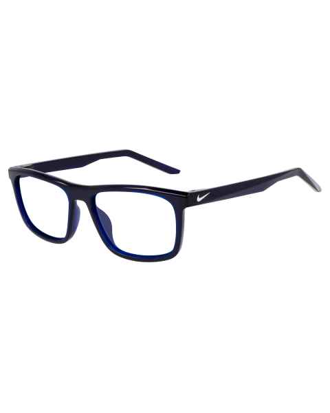 Phillips Safety Nike Embar Radiation Glasses - Navy IU4638XN-410-56 (Left Angle View)
