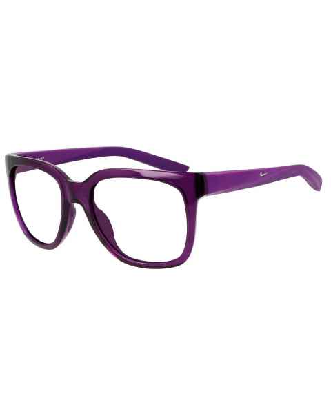 Phillips Safety Nike Grand Radiation Glasses, Frame Size 54-19-135 - Disco Purple FV2411-505 (Left Angle View)