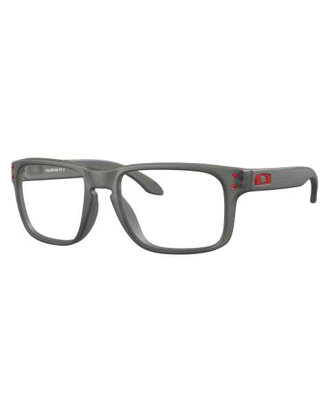 Oakley Holbrook Low Bridge Radiation Glasses - Frame Size 56-17-137 (Satin Gray Smoke OX8100F-0256)