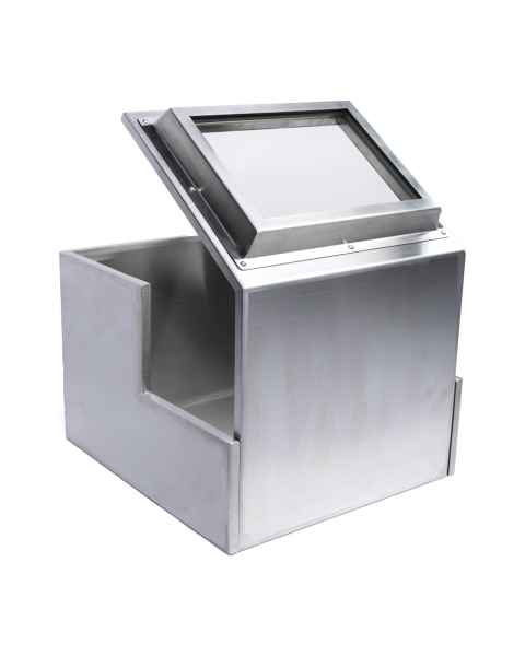 Phillips Safety RNM-LBLOCK-FULL-10 and RNM-LBLOCK-FULL-20 L-Block Nuclear Shield and Cave, 10 mm Lead Equivalent and 20 mm Lead Equivalent