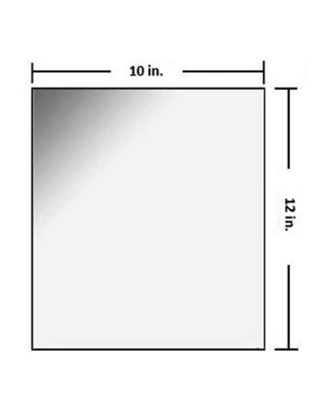 Phillips Safety RSG-1012 Standard Radiation Shielding Glass, 2.0 mm PbEq - 10" W x 12" H