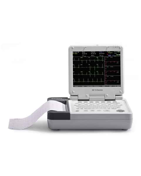 Edan SE-12 Express Laptop-Style 12-Channel ECG with 12.1" Touch Screen and WiFi