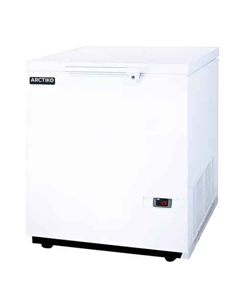 Thermco SF-150 Arctiko Low Temperature Compact Biomedical Chest Freezer with Solid Door, 4.7 Cubic Feet - Left Angle