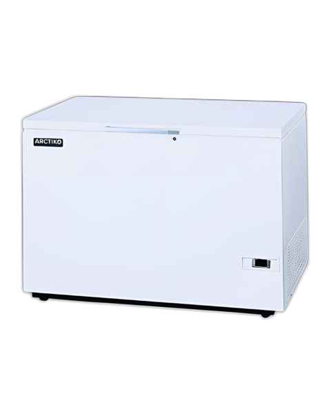 Thermco SF-500 Arctiko Low Temperature High-Capacity Biomedical Chest Freezer with Solid Door, 13 Cubic Feet - Left Angle