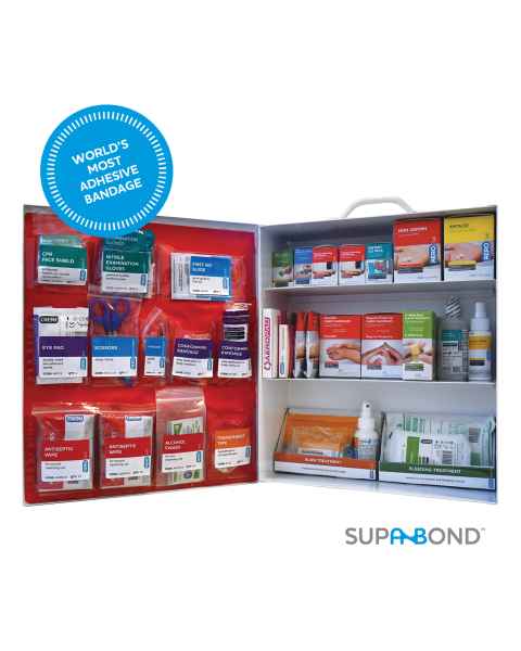 AERO Healthcare SF100AMT SureFill® 100 Series Class A Metal Cabinet with Meds, 3 Shelves