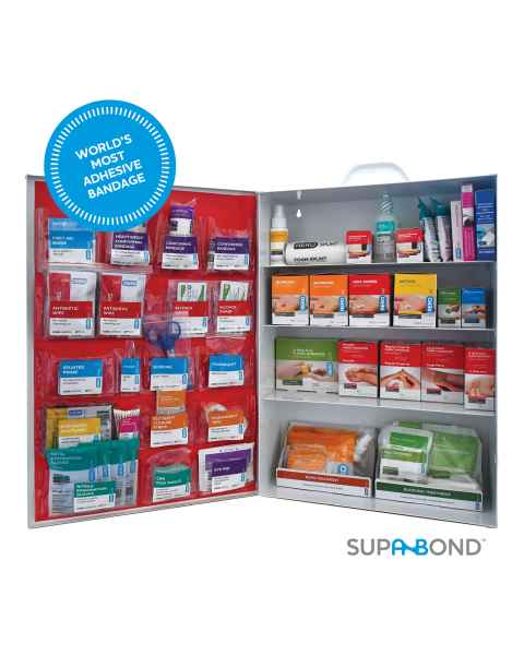 AERO Healthcare SF150BMT SureFill® 150 Series Class B Metal Cabinet with Meds, 4 Shelves