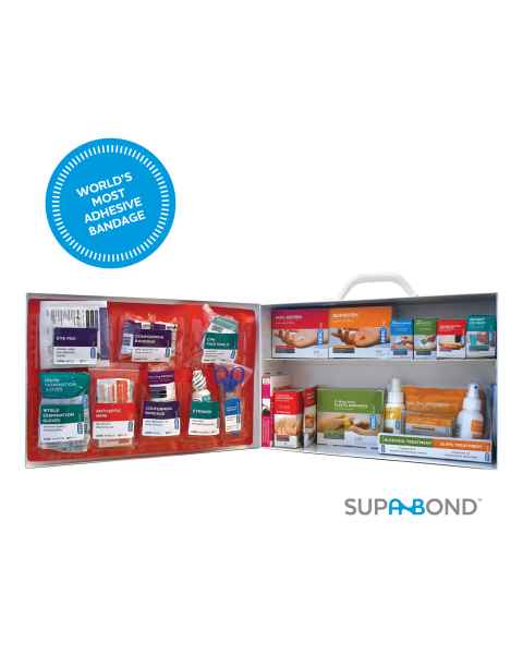 AERO Healthcare SF80AMT SureFill® 80 Series Class A Metal Cabinet with Meds, 2 Shelves