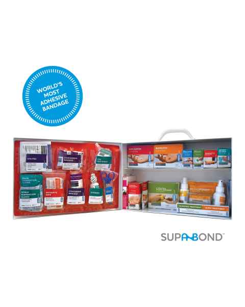 AERO Healthcare SF80BMT SureFill® 80 Series Class B Metal Cabinet with Meds, 2 Shelves