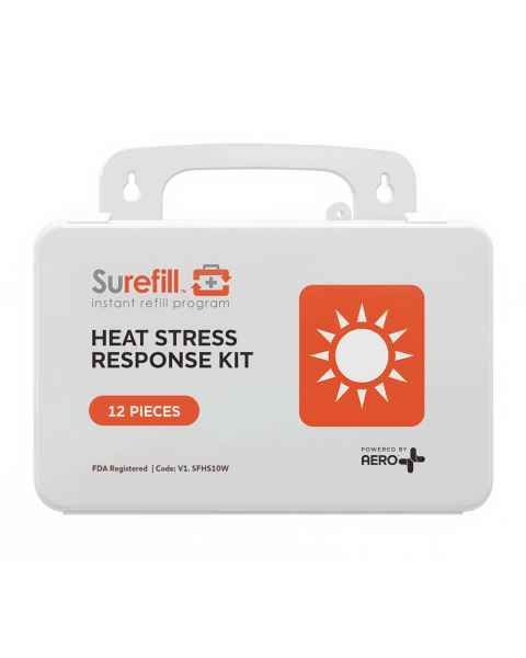 AERO Healthcare SureFill® Heat Stress Response Kit, Small - Front View