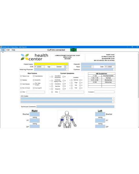 Newman Medical SFTW-100 DICOM Software for simpleABI